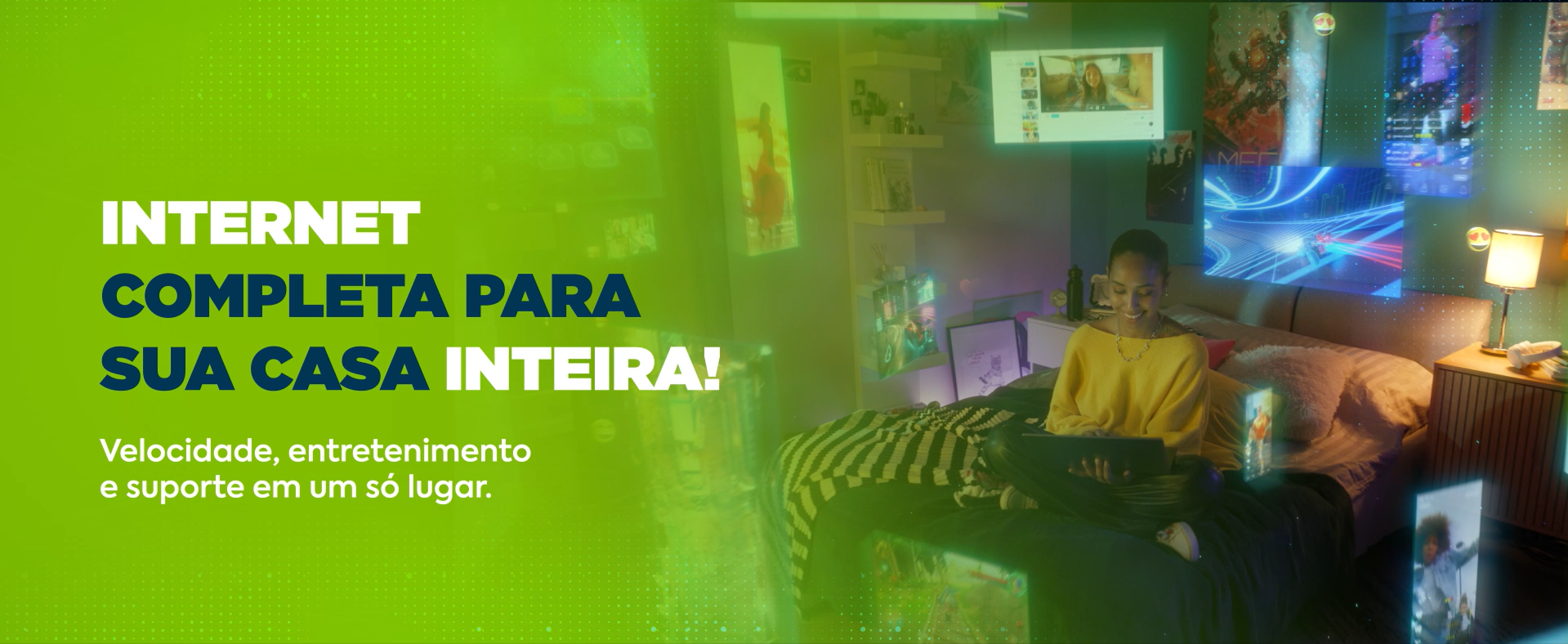 Internet completa para sua casa inteira